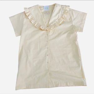 Collared Dress - Off white